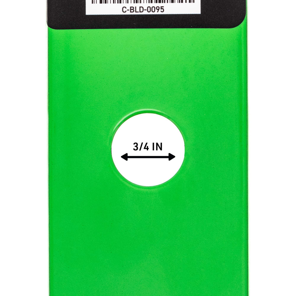8TEN LawnRAZOR side profile showing blade lift design for improved bagging
