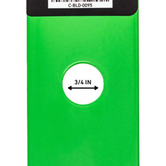 8TEN LawnRAZOR side profile showing blade lift design for improved bagging