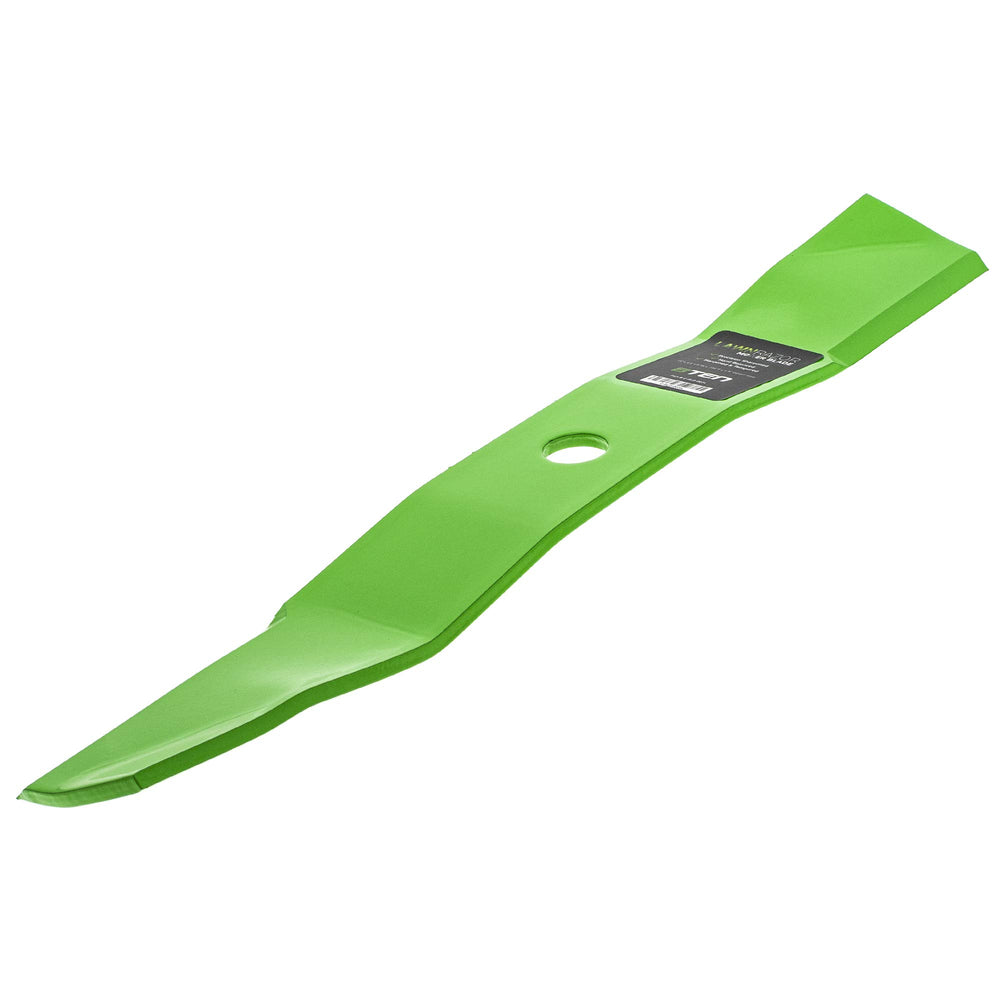 8TEN blades cutting grass on a mower demonstrating uniform finish