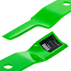 8TEN blades installed on John Deere deck improving airflow