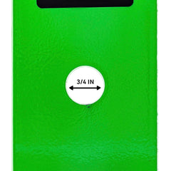 8TEN LawnRAZOR center hole detail showing 3/4 inch fit for easy installation
