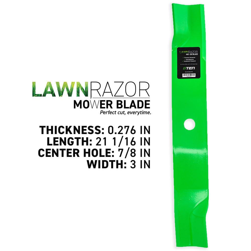 8TEN center hole detail showing 7/8 inch fit for secure mounting