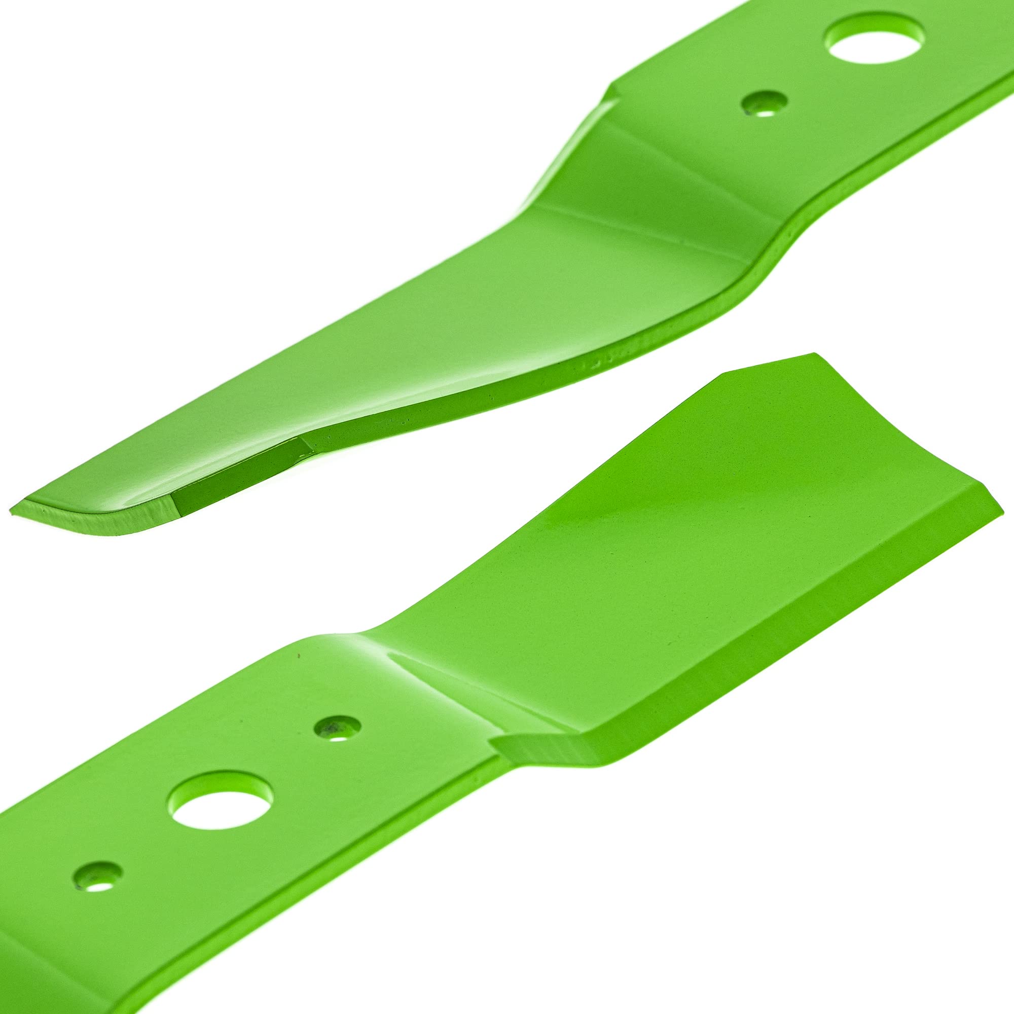 8TEN LawnRAZOR detail of center hole and thickness for accurate fit