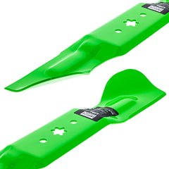 8TEN edge and notched high-lift detail for improved lift and bagging
