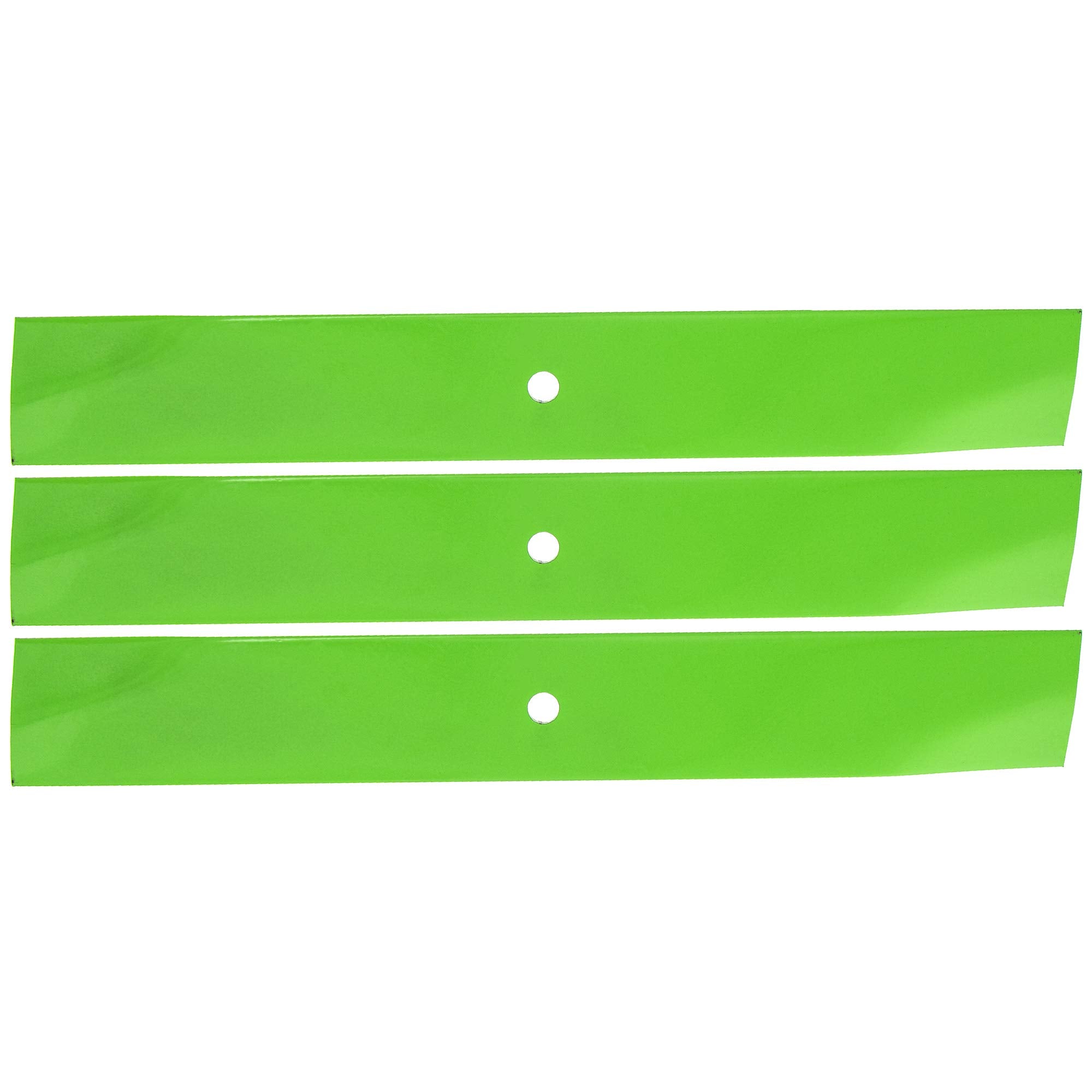 8TEN blade sharpened cutting edge close-up delivering cleaner grass cuts