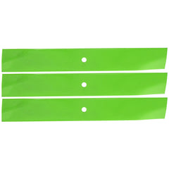 8TEN blade sharpened cutting edge close-up delivering cleaner grass cuts