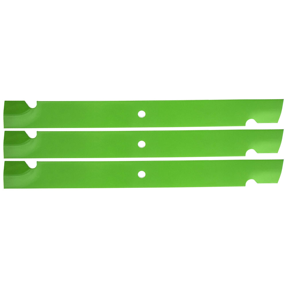 8TEN blade edge close-up highlighting sharp notched cutting edge for improved lift and cleaner cuts