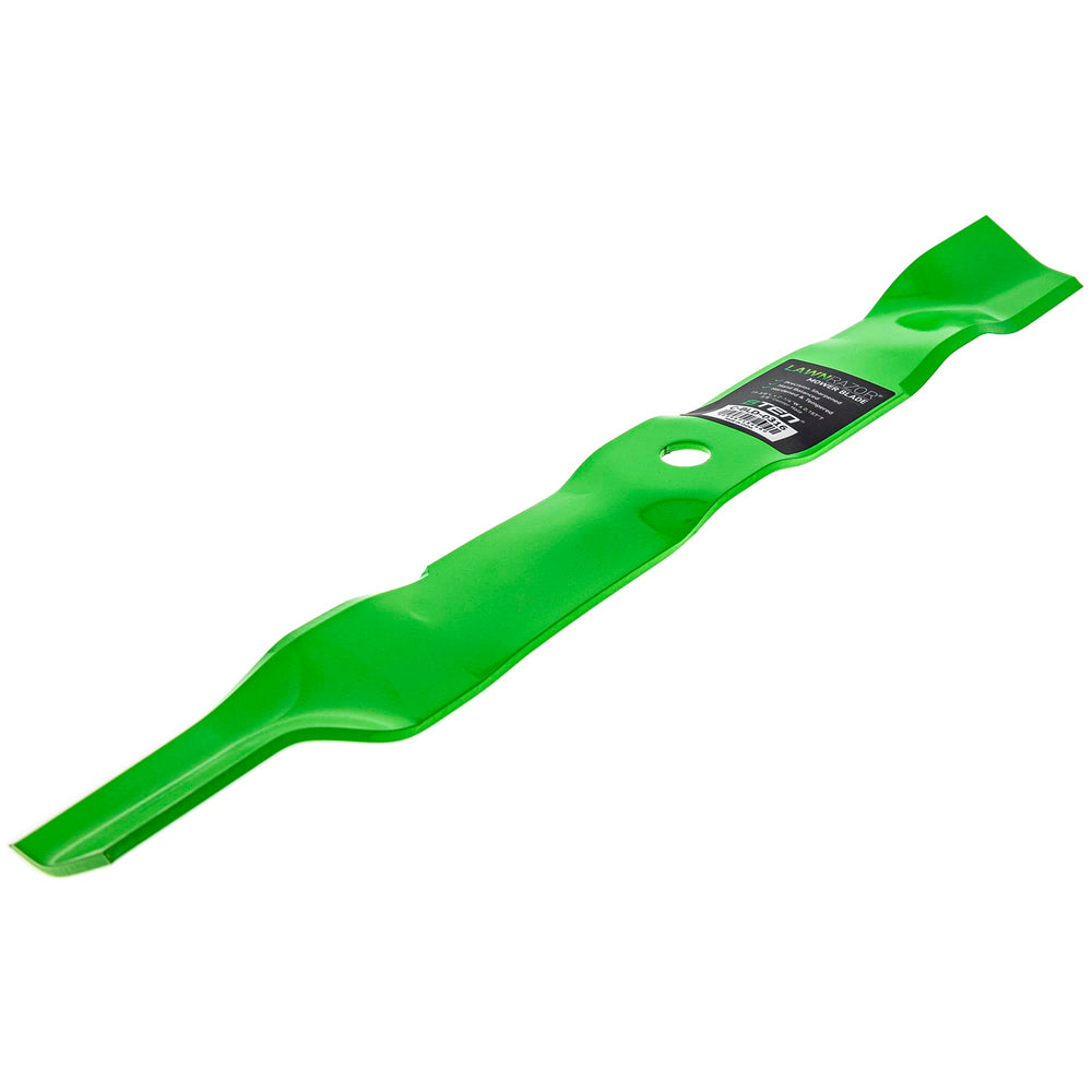 8TEN blade edge close-up showing sharpened cutting surface for cleaner grass finish