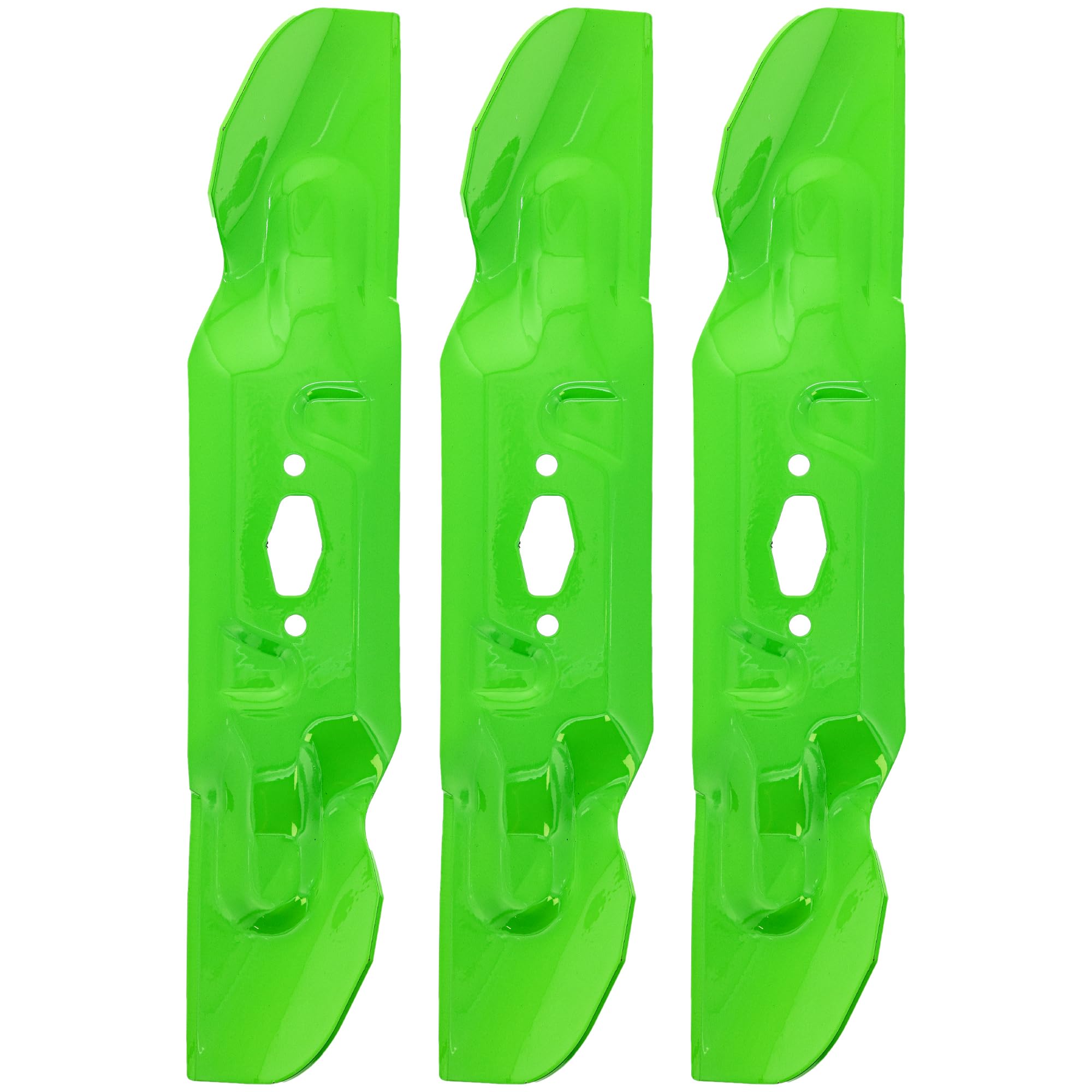 8TEN blade front view showing blade shape and ready-to-install benefit