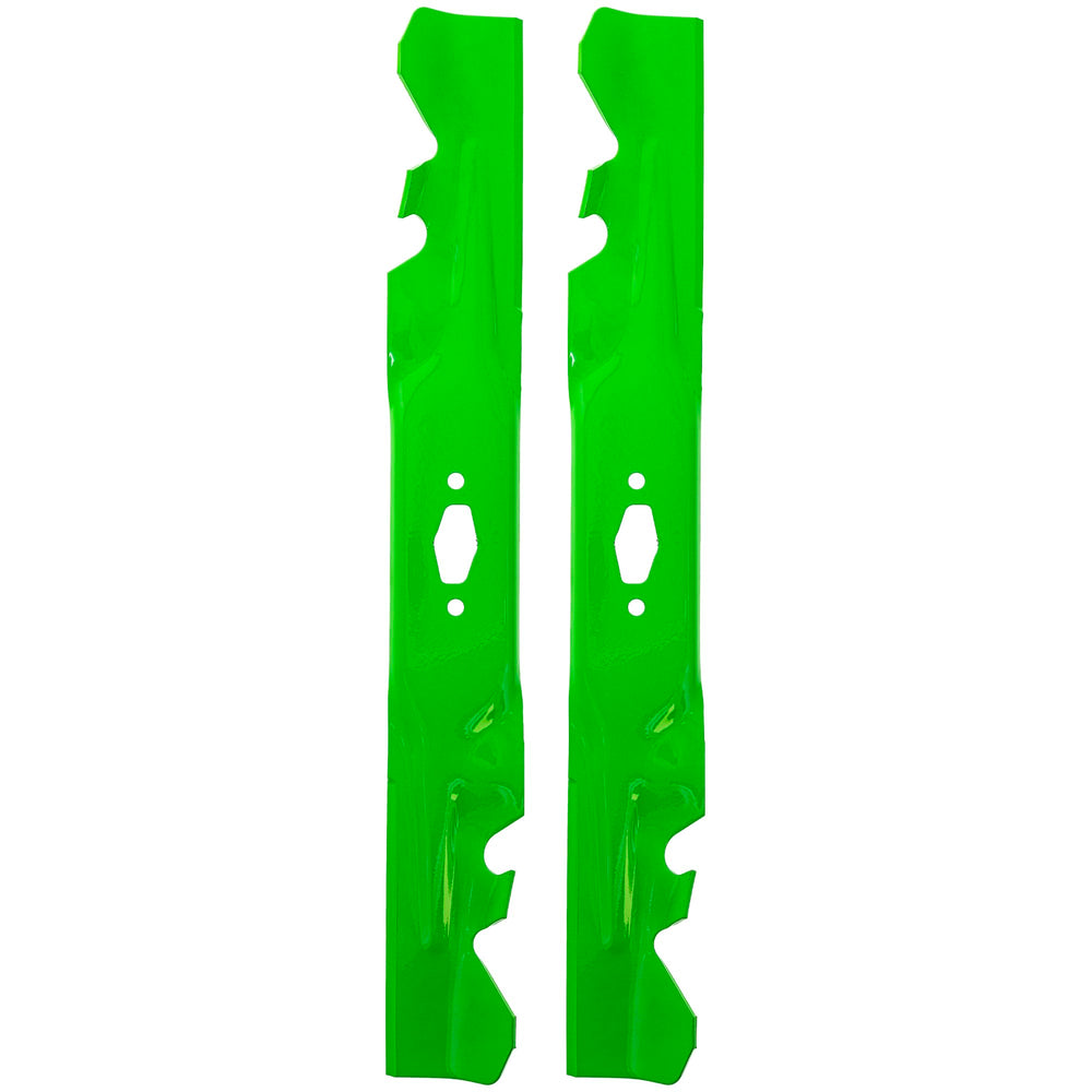 8TEN blade front view showing two-tooth blades and packaging, ensures correct replacement
