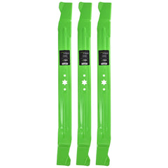8TEN LawnRAZOR front packaging showing three replacement blades and fit information, ensures correct fit