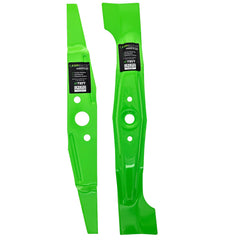 8TEN front packaging showing mulching blade set and fitment benefits