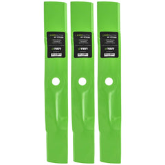 8TEN LawnRAZOR front view of three blades showing pack and fit benefit