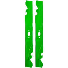 8TEN LawnRAZOR front view showing two blades and packaging, ensures correct part fit