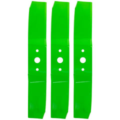 8TEN LawnRAZOR front view of three-blade pack showing fit and value