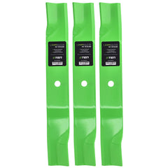 8TEN LawnRAZOR front view of 3-pack showing blades ready to install for reliable replacement