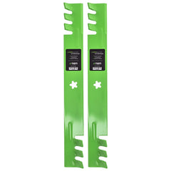 8TEN blade front view showing both blades and clear labeling for quick identification