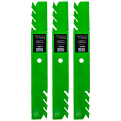 8TEN LawnRAZOR front view three-blade pack showing compatibility and fit benefit