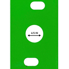 8TEN blade center hole and stamped specs for correct deck fitment