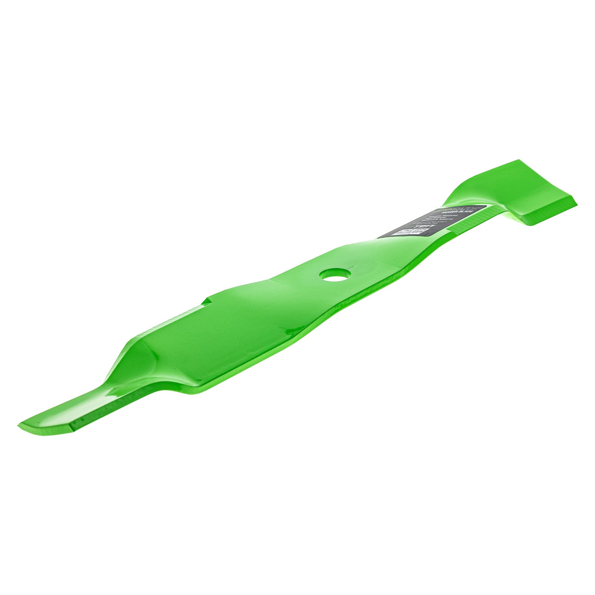 8TEN blade center hole and profile detail showing M145516-compatible hole pattern for secure mounting
