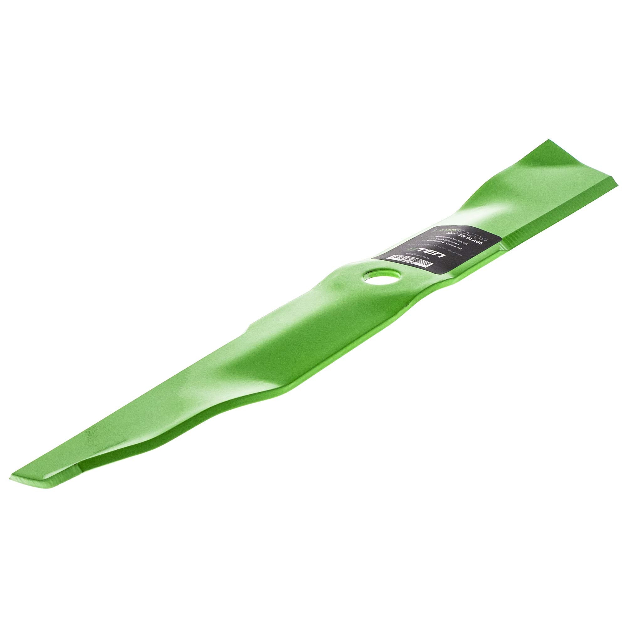 8TEN blade stamped label and specs highlighting exact OEM compatibility