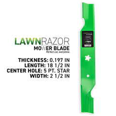8TEN blade mounting hole detail showing precise OEM-style fit and easy install