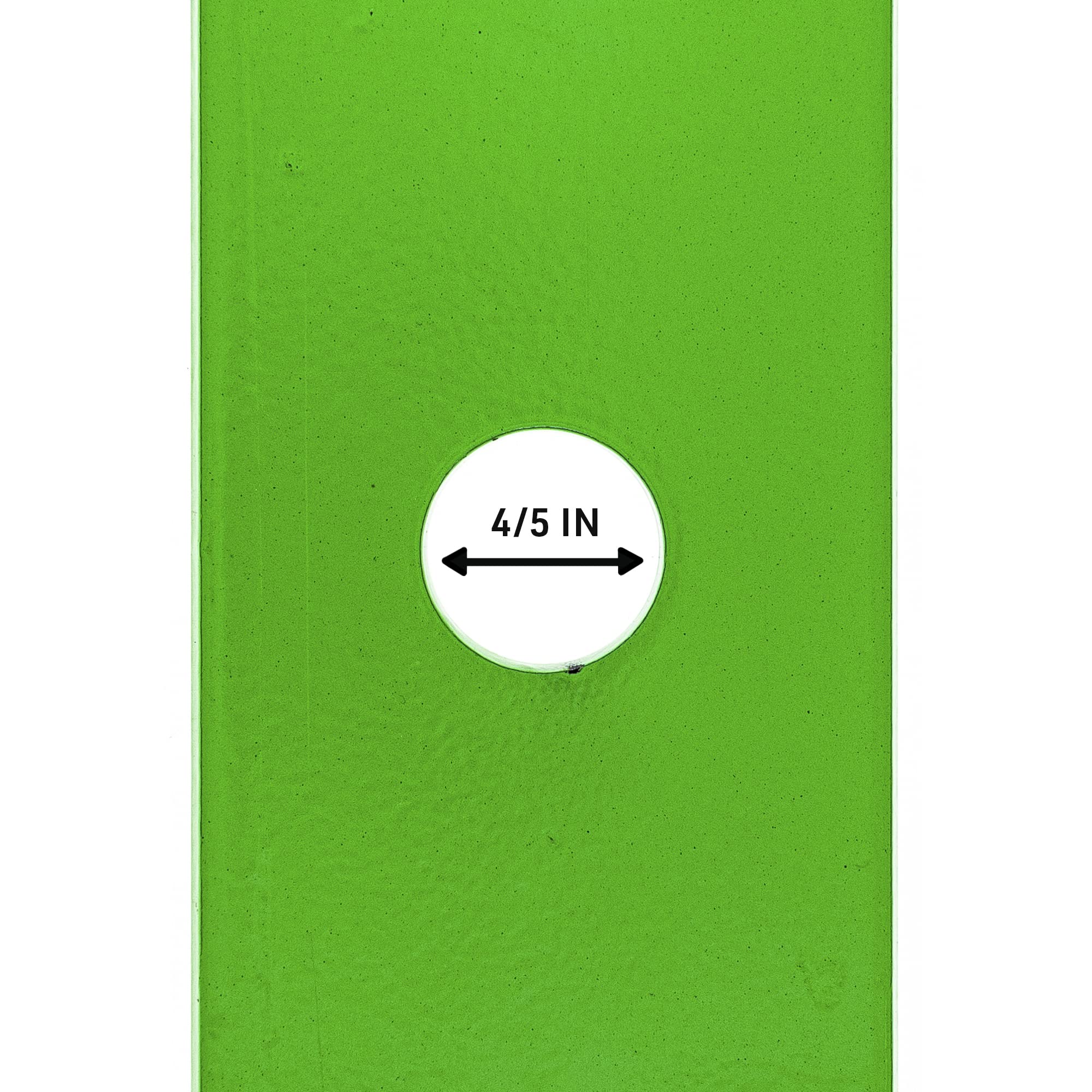 8TEN LawnRAZOR notched high-lift profile detail showing airflow benefits