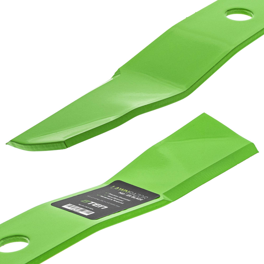 8TEN blade beside ruler showing 19-inch length for correct fit
