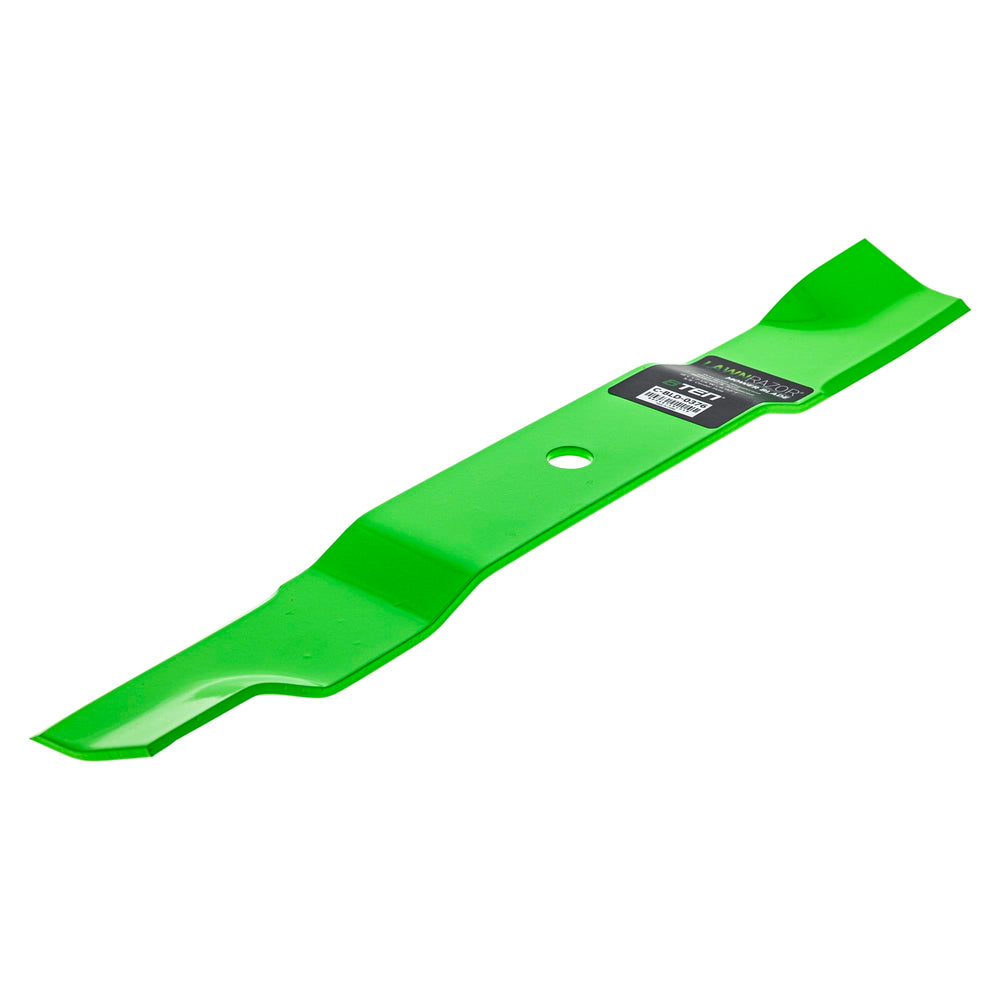 8TEN blade beside ruler showing 18-inch length and accurate OEM dimensions