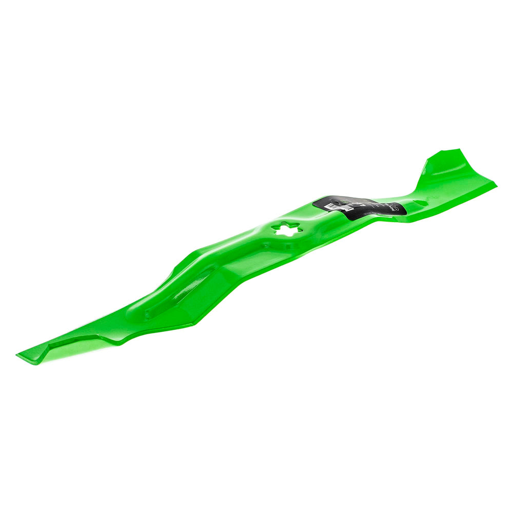 8TEN LawnRAZOR next to ruler showing blade length and exact-fit measurement advantage