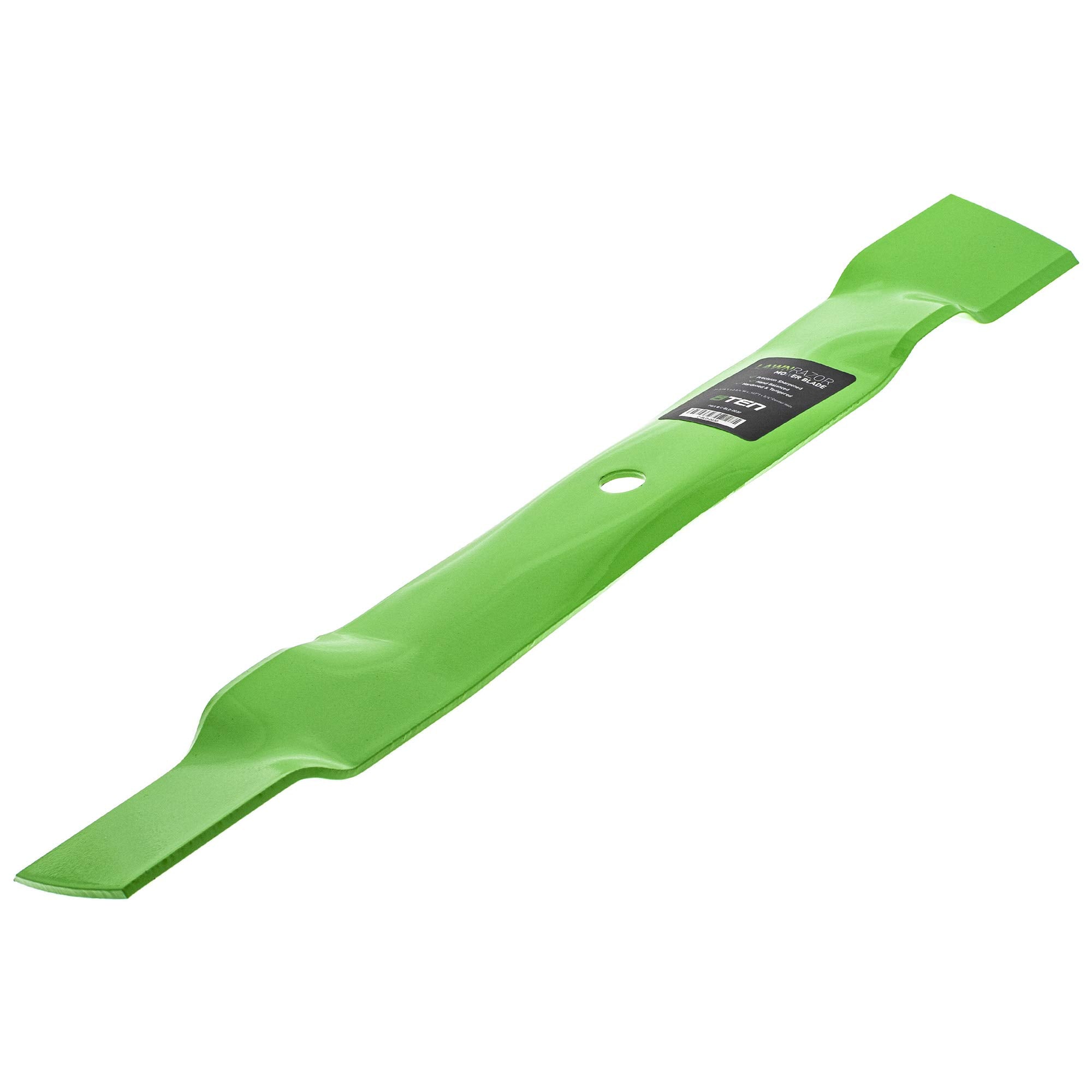 8TEN blade next to ruler showing 21 7/16 inch length for correct sizing