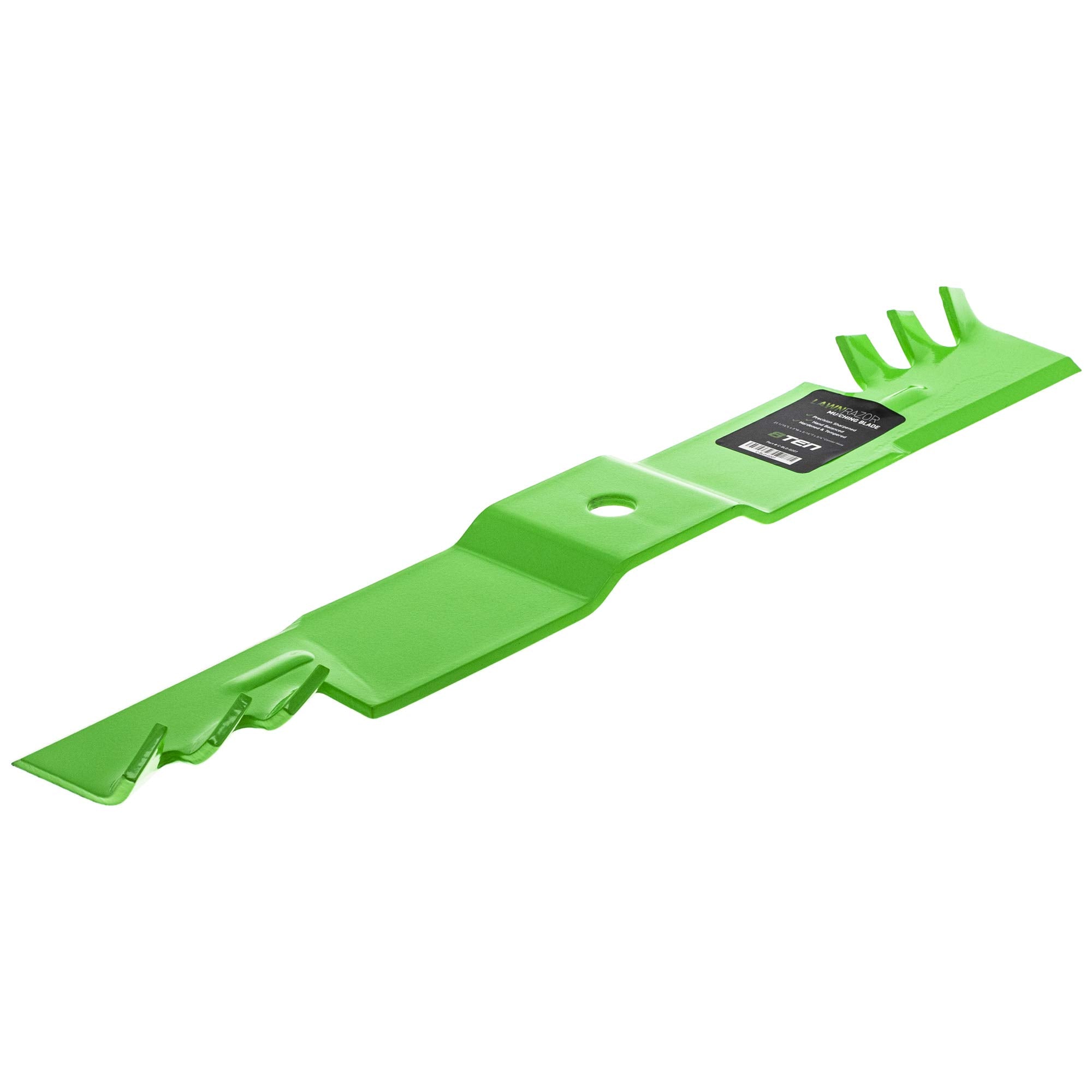 8TEN blade next to ruler showing 21 1/16" length for easy size verification