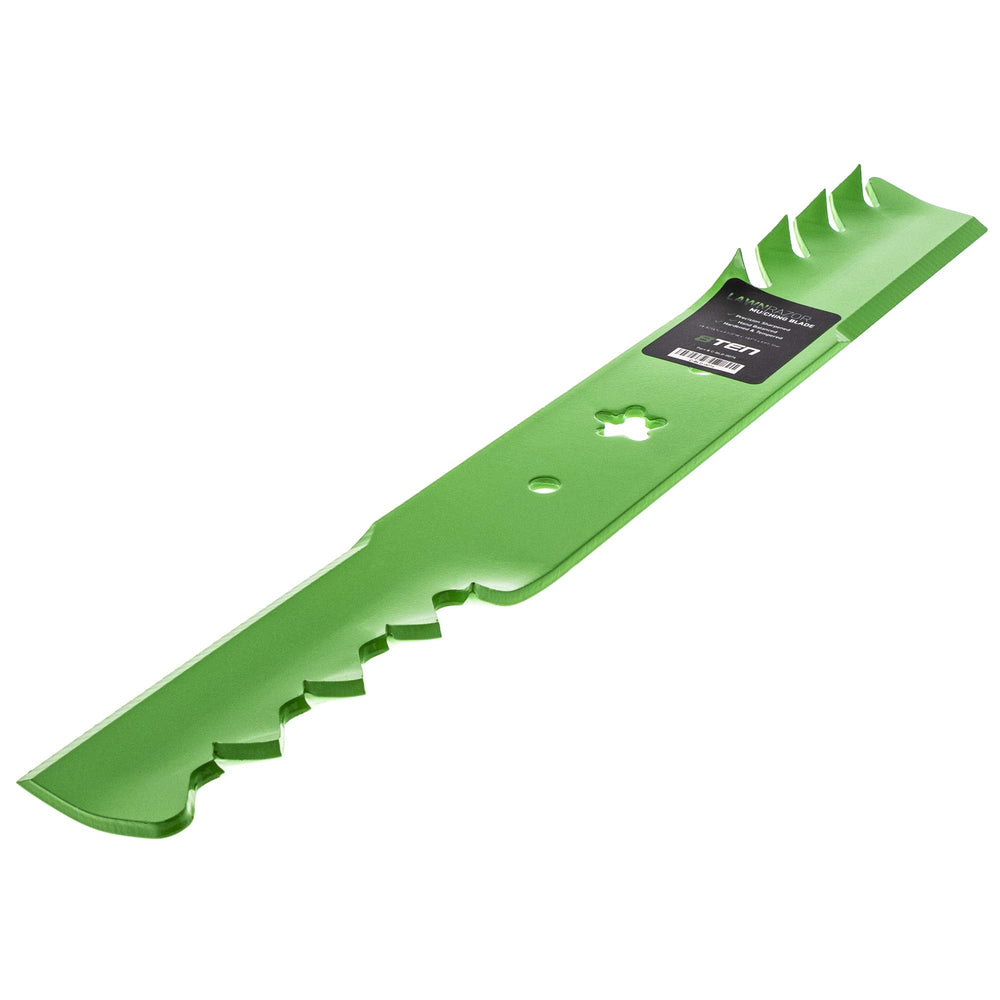 8TEN blade next to ruler showing 19 5/16 inch length measurement benefit