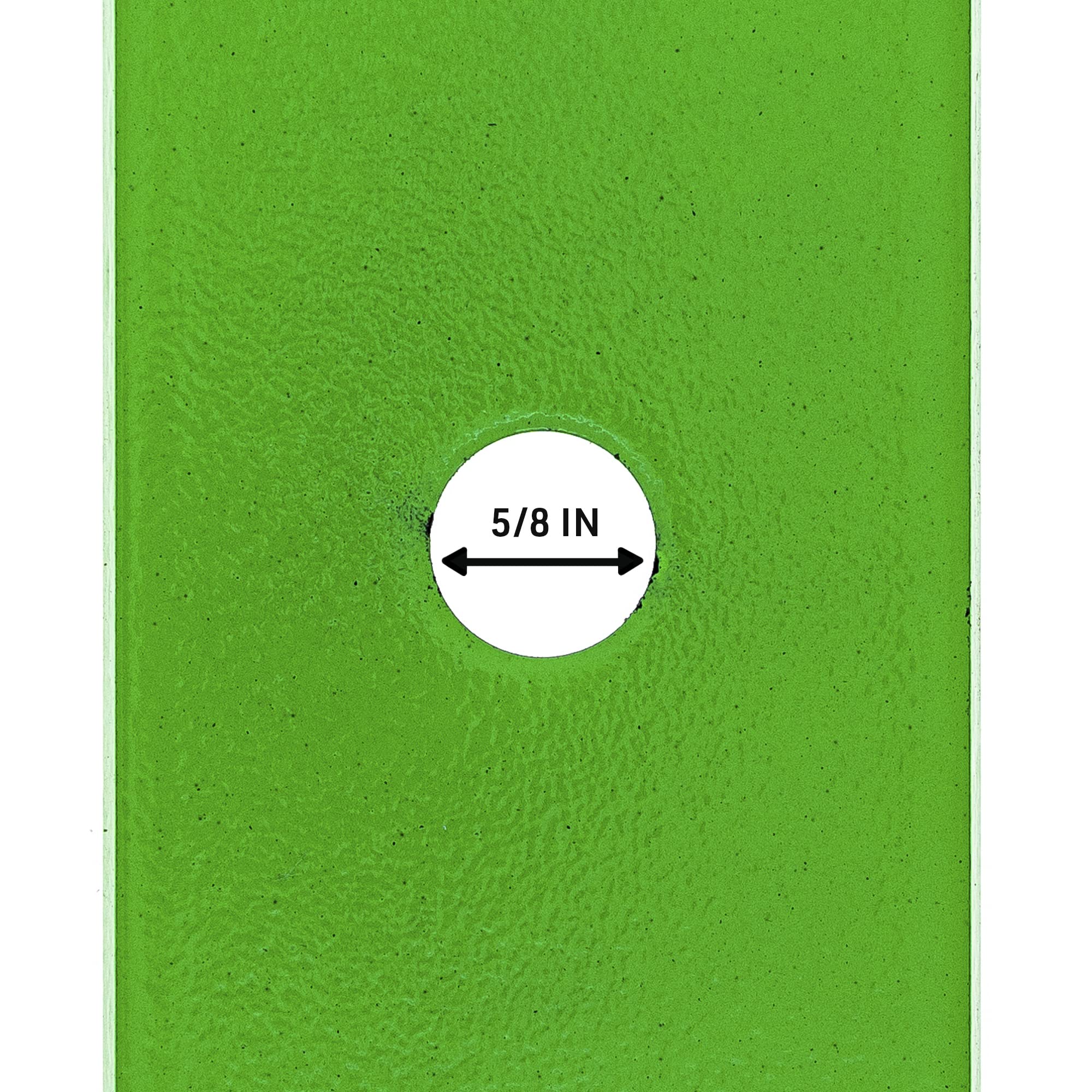 8TEN blade side profile showing thickness for durability benefit
