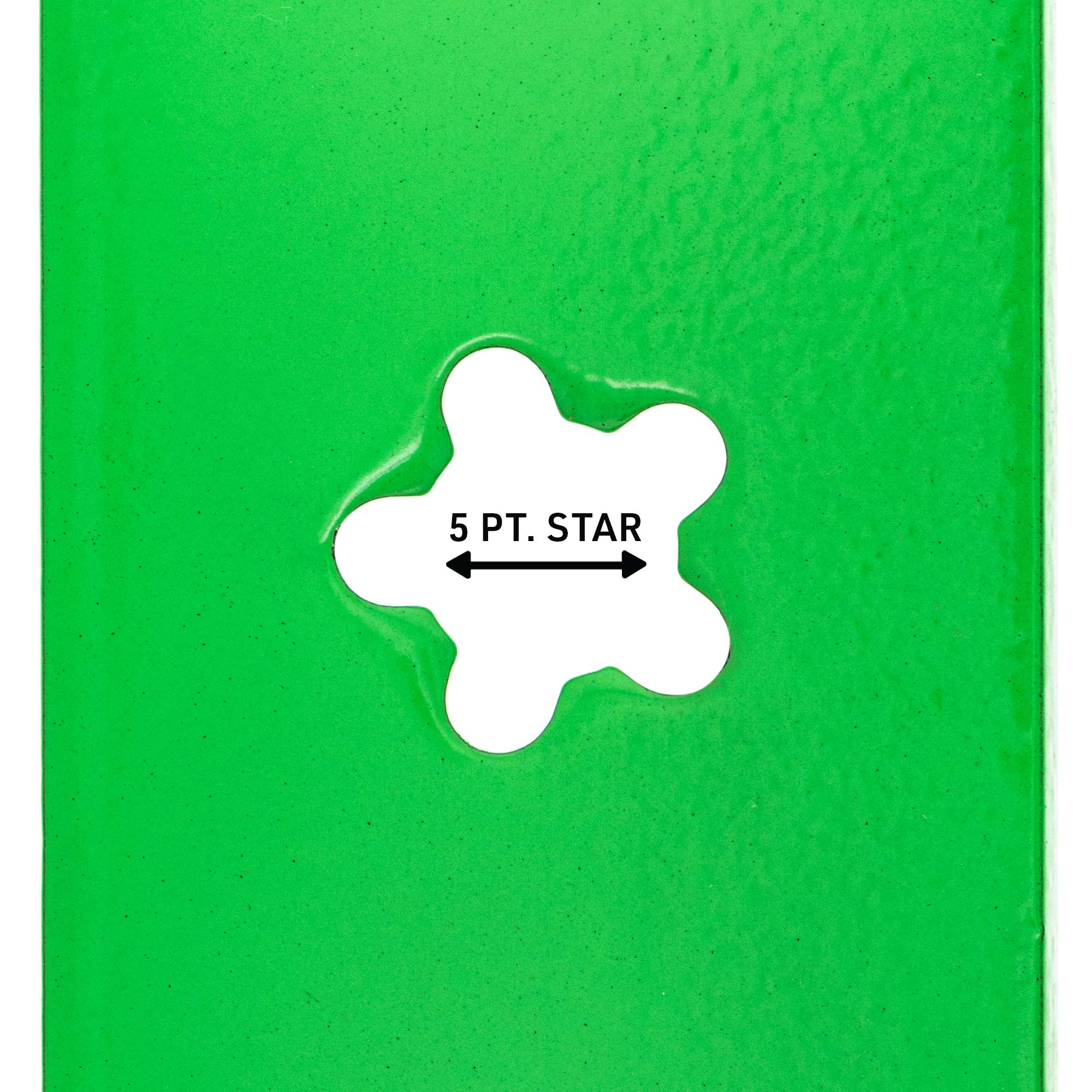8TEN blade side profile showing 0.197" thickness for durable, low-vibration use