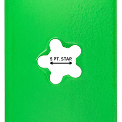 8TEN blade side profile showing 0.197" thickness for durable, low-vibration use