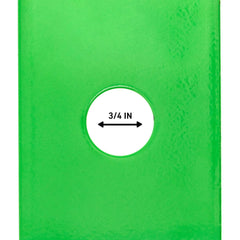 8TEN blade side profile showing 0.197 inch thickness for durability and reduced vibration