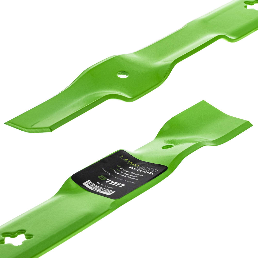 8TEN side view showing 0.1875 inch thickness for durability and balance