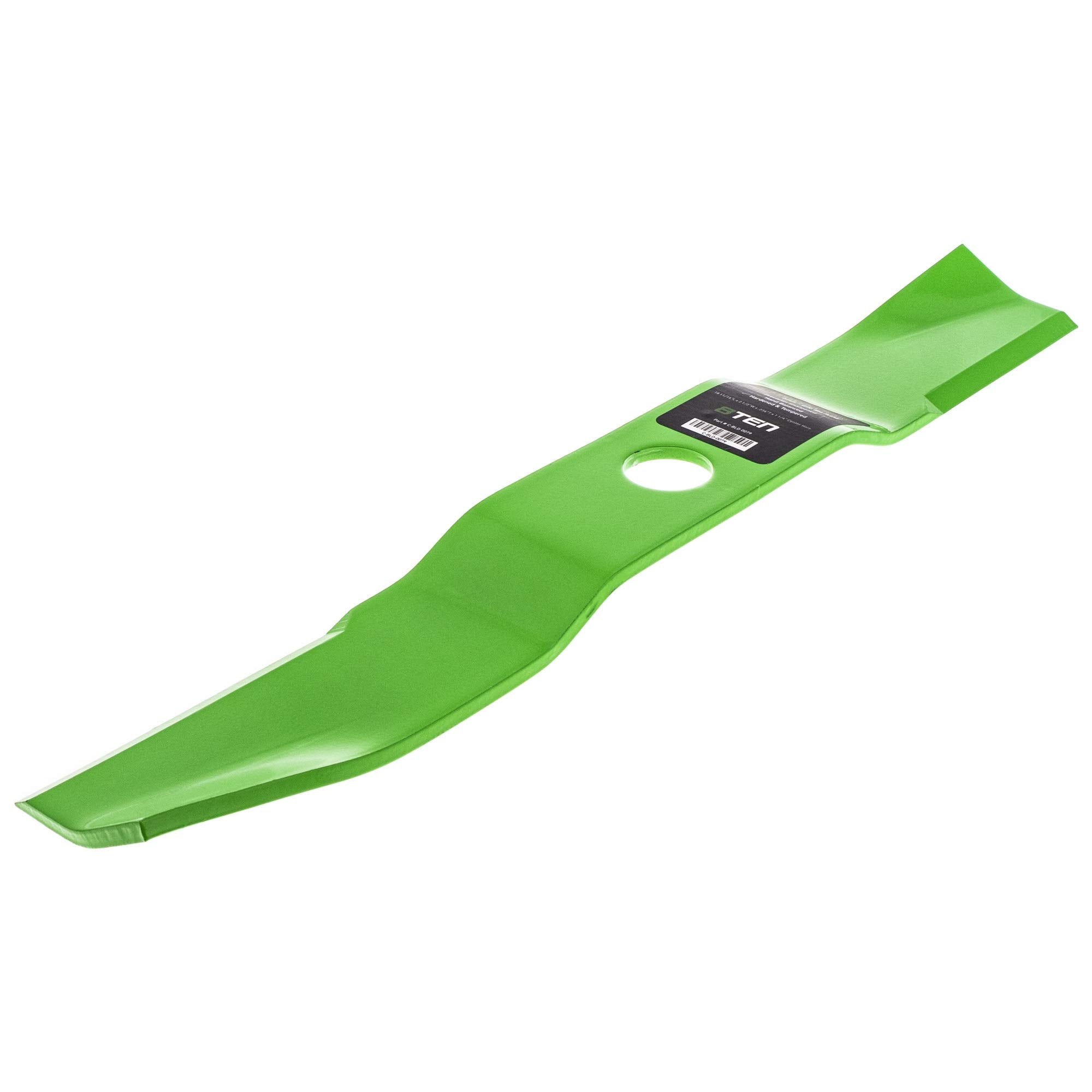 8TEN blade side view showing 0.236 inch thickness for durability
