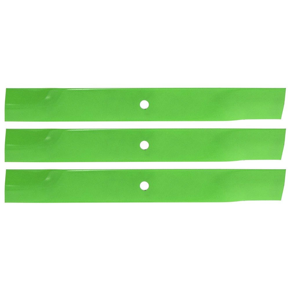 8TEN single LawnRAZOR blade top view highlighting correct OEM fit and balance