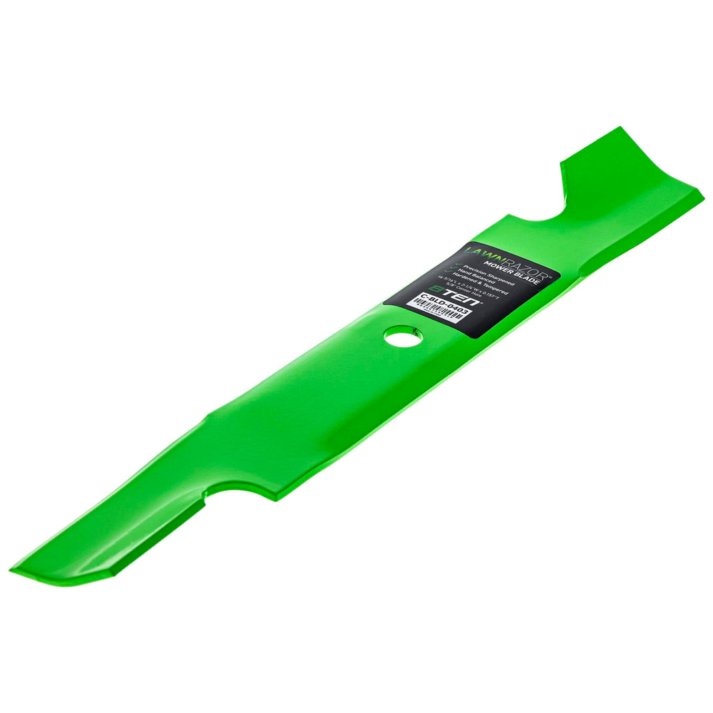 8TEN blade laid next to ruler showing exact length measurements benefit