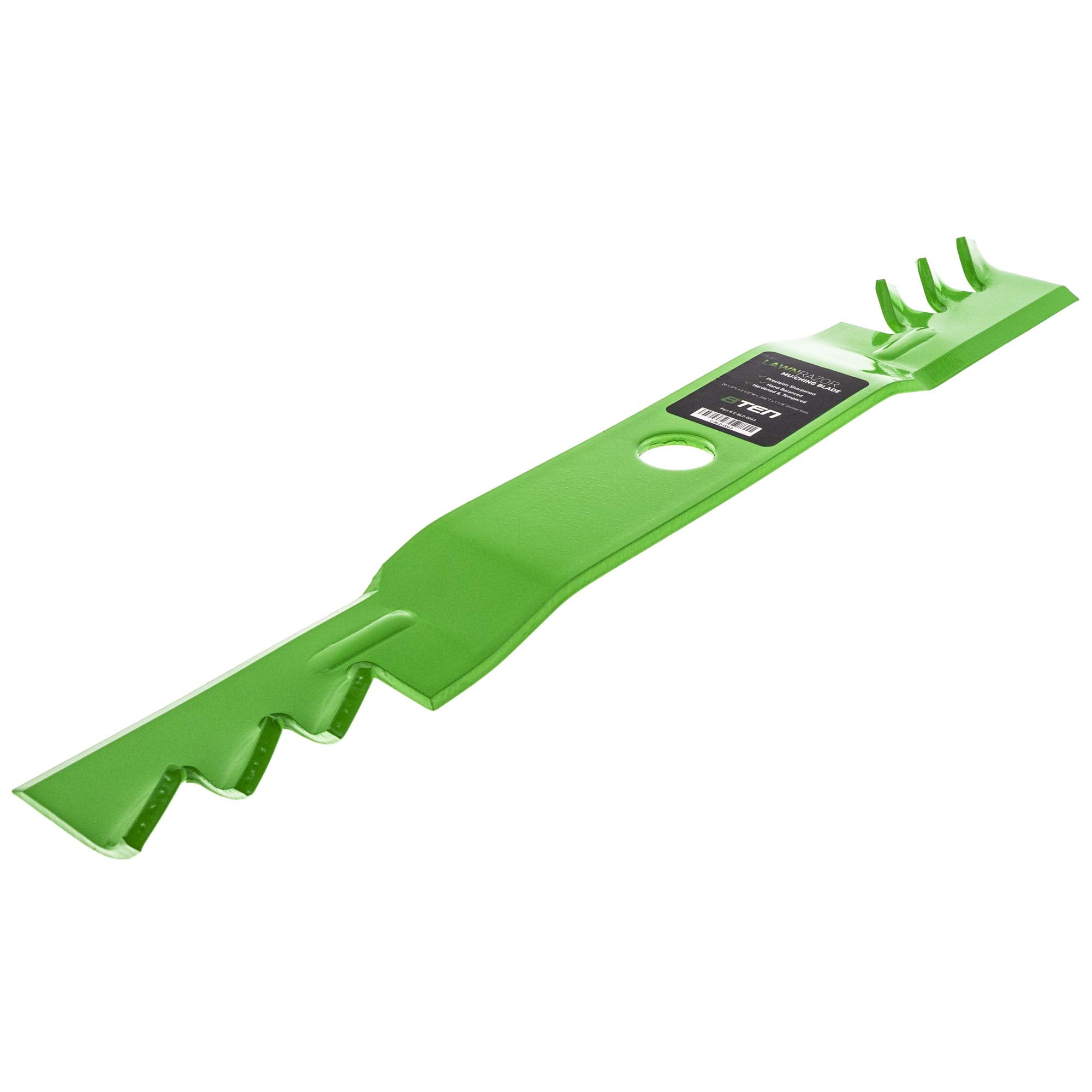 8TEN blade next to ruler showing 20.5 inch length and exact sizing