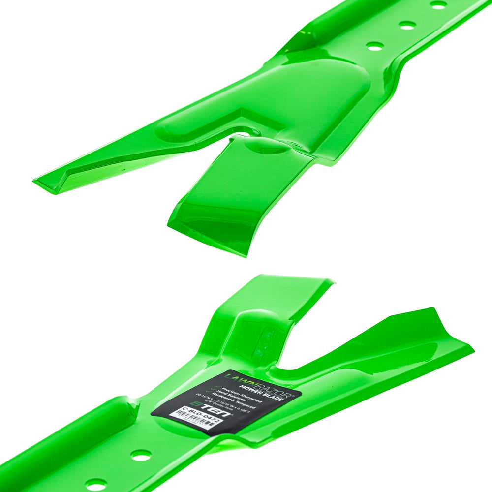 8TEN blade next to ruler showing 20.6875 inch length for correct sizing