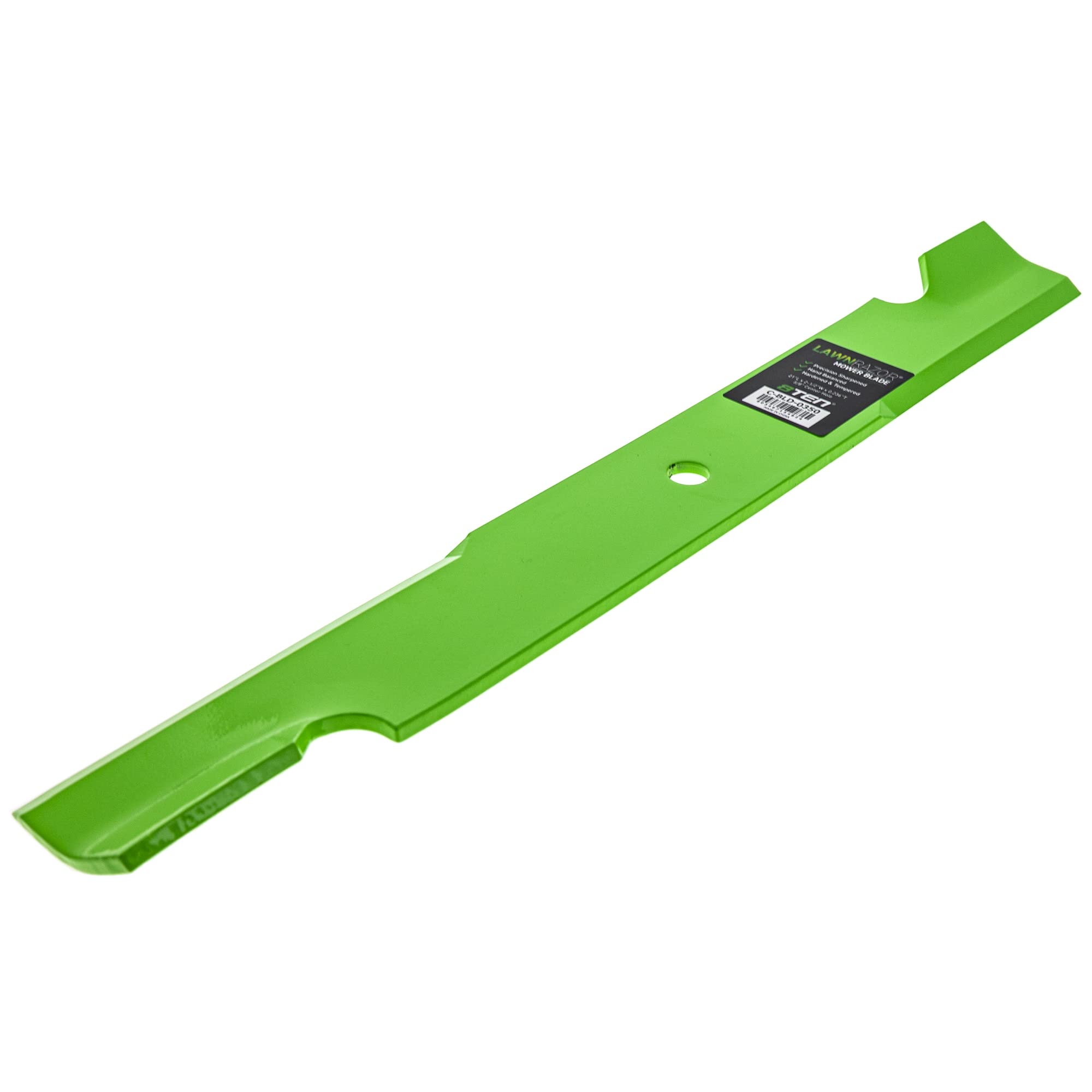 8TEN blade beside tape measure showing 21-inch length for exact OEM match
