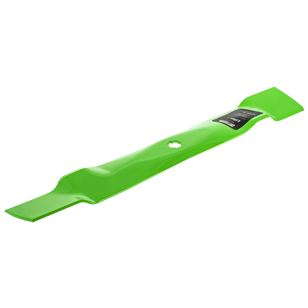 8TEN blade next to ruler showing 21 7/16 inch length for accurate fit verification