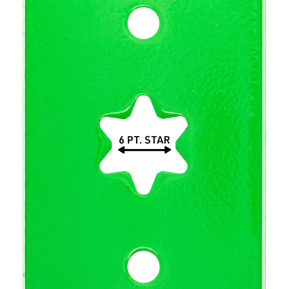8TEN LawnRAZOR detailed 6-point star center hole ensuring correct OEM fitment