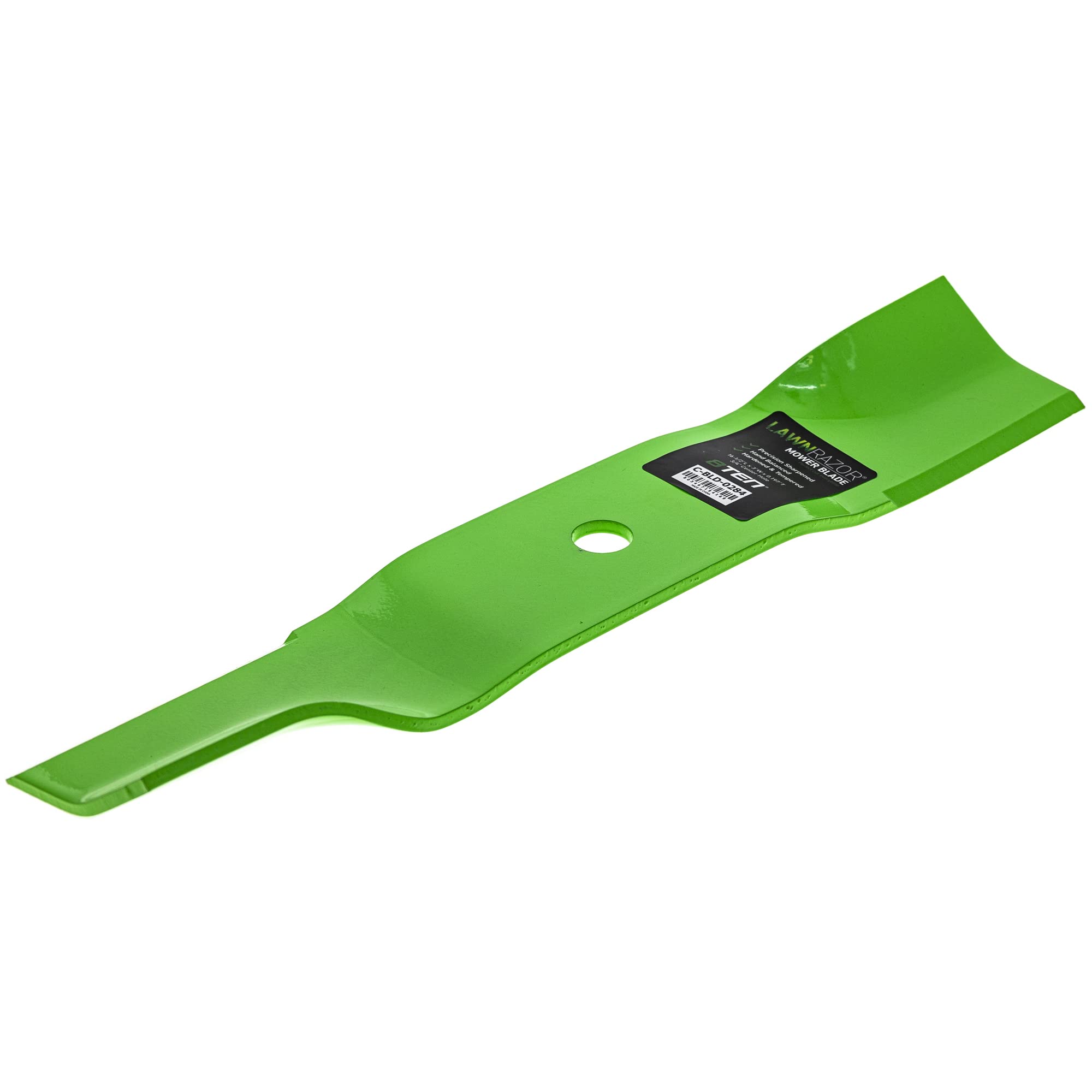 8TEN LawnRAZOR cross-section showing 0.197 inch thickness for strength and stability