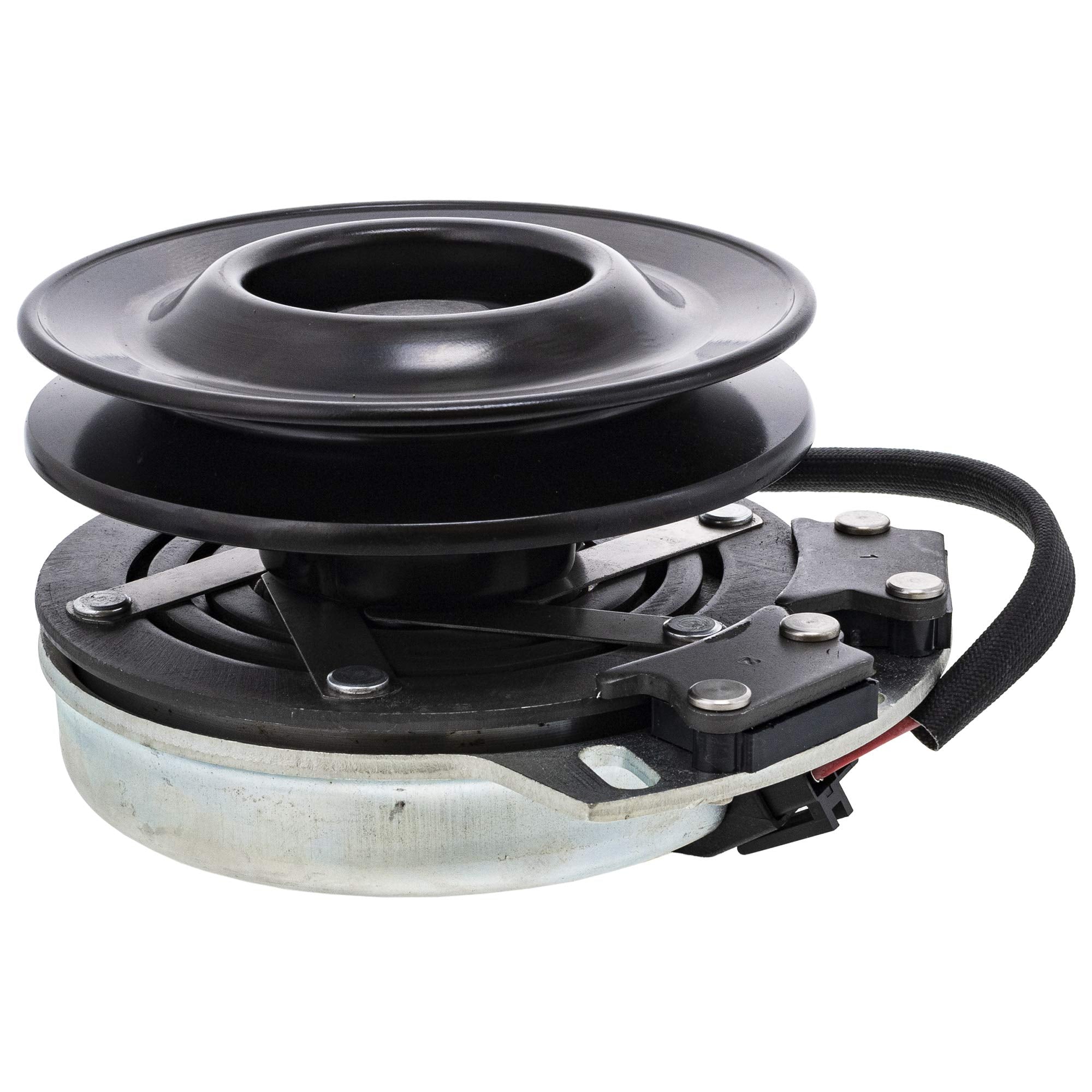 8TEN side profile of pulley showing balanced design for smooth operation