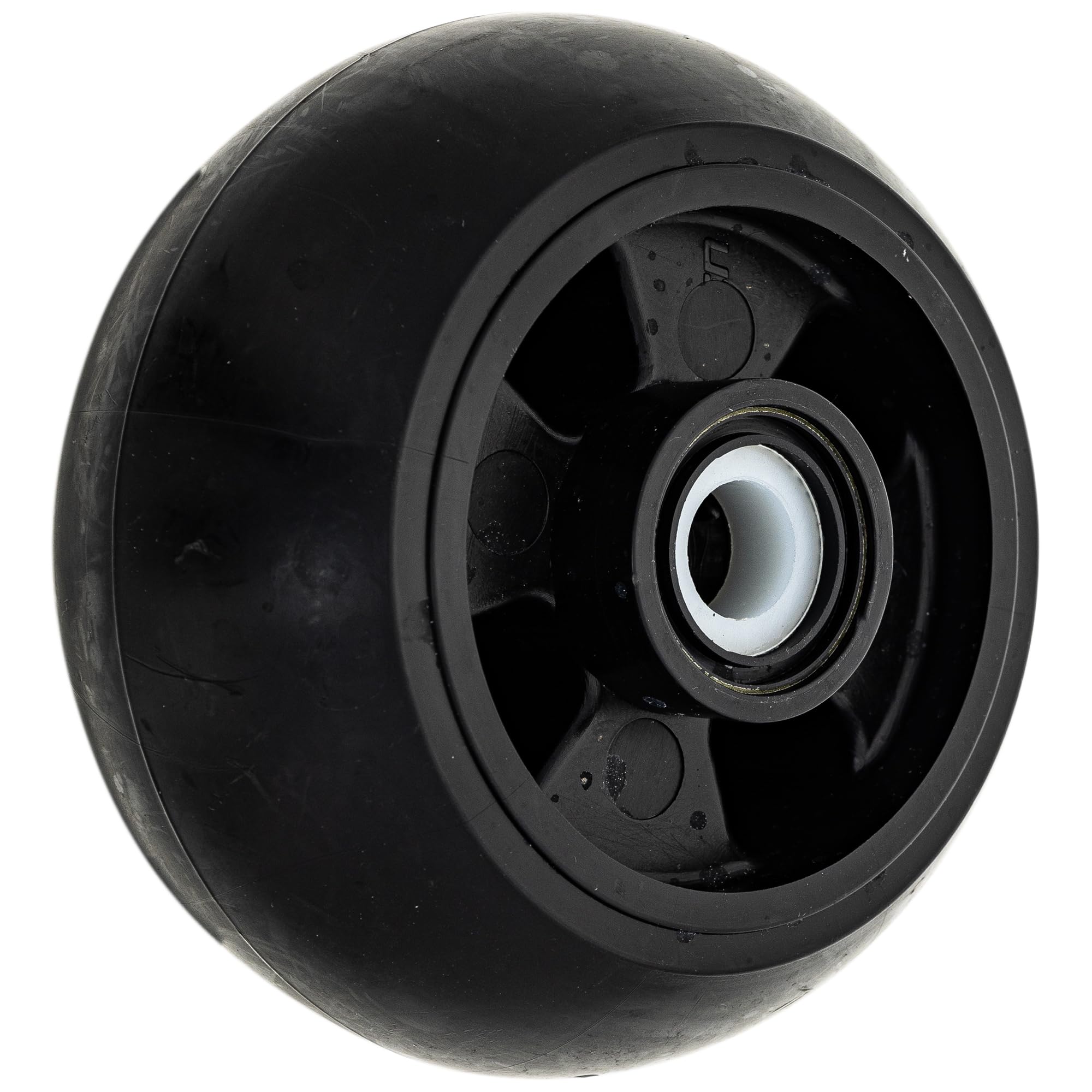 8TEN five-inch wheel next to ruler showing accurate sizing benefit