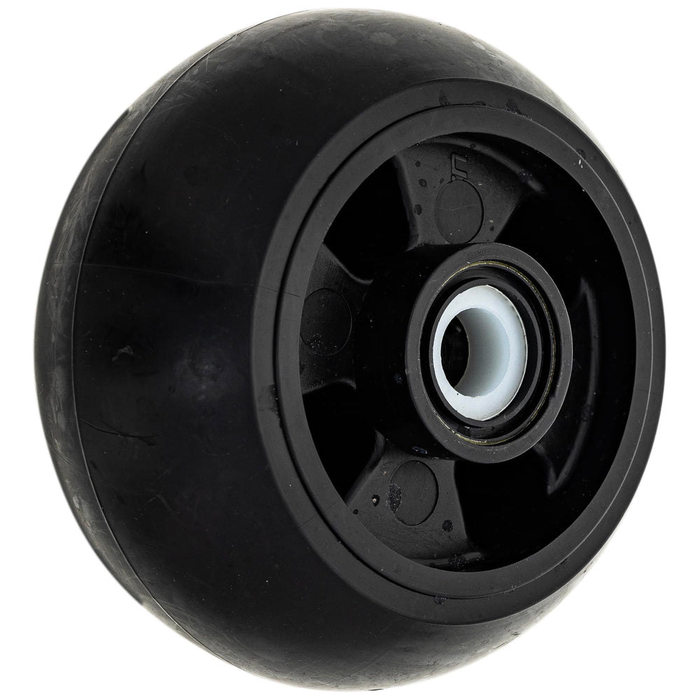 8TEN five-inch wheel next to ruler showing accurate sizing benefit